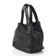 HERMES Taurillon Clemence Matte Alligator Picotin Lock Touch 22 bag MM Black