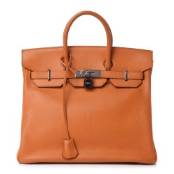 HERMES Taurillon Clemence HAC Birkin bag