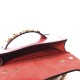 DIOR Calfskin Mini J'Adior Chain Flap Bag Spicy Red