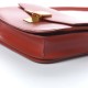 CELINE Box Calfskin Medium Classic Box Flap Red