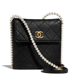 1chanel Small Hobo Bag black