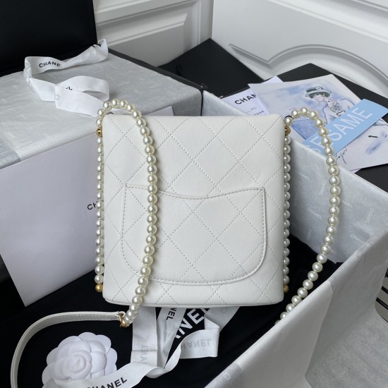 1chanel Small Hobo Bag white