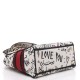 1DIOR Canvas Medium DiorAmour Graffiti Lady D-Lite Latte