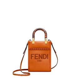 FENDI 1MINI SUNSHINE SHOPPER Dark brown