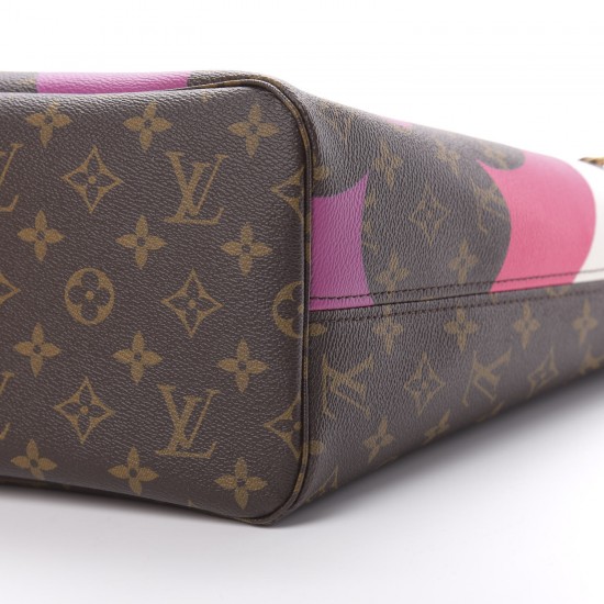 LOUIS VUITTON Monogram Game On Neverfull MM