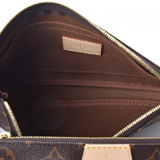 LOUIS VUITTON Monogram Multi Pochette Accessories Kaki