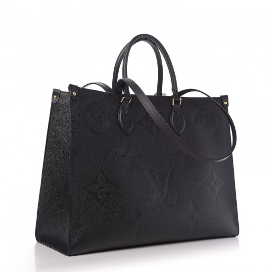 LOUIS VUITTON Empreinte Monogram Giant Onthego GM Black