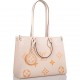 1Louis Vuitton Creme Saffron By The Pool Empreinte Giant Monogram OnTheGo MM