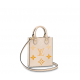 1Louis Vuitton Petit Sac Plat Handbag Gradient Yellow