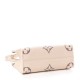 LOUIS VUITTON Empreinte Monogram Giant Onthego MM and PM Cream Rosewood