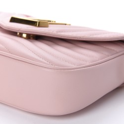 LOUIS VUITTON Calfskin New Wave Multi Pochette Rose Ballerine