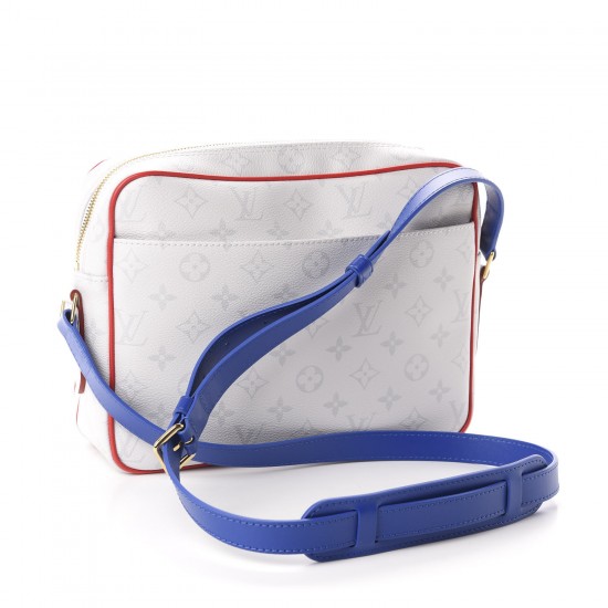 LOUIS VUITTON 1X NBA Monogram Nil Messenger Antarctica