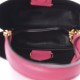 PRADA Saffiano Cuir Small Panier Bucket Bag Magenta