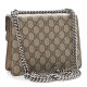 GUCCI GG Supreme Monogram Mini Dionysus Shoulder Bag Taupe